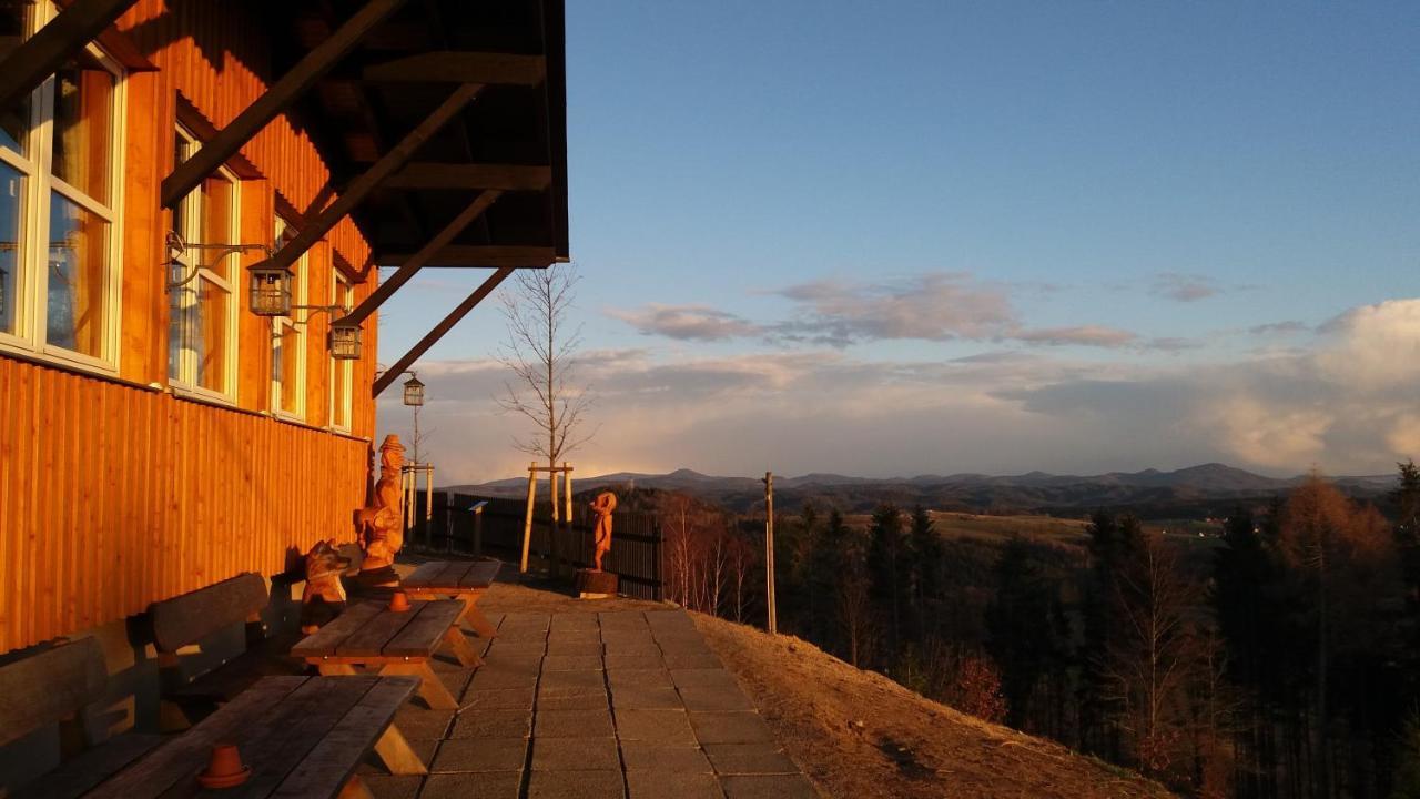 Wachbergbaude Hotel Saupsdorf Luaran gambar