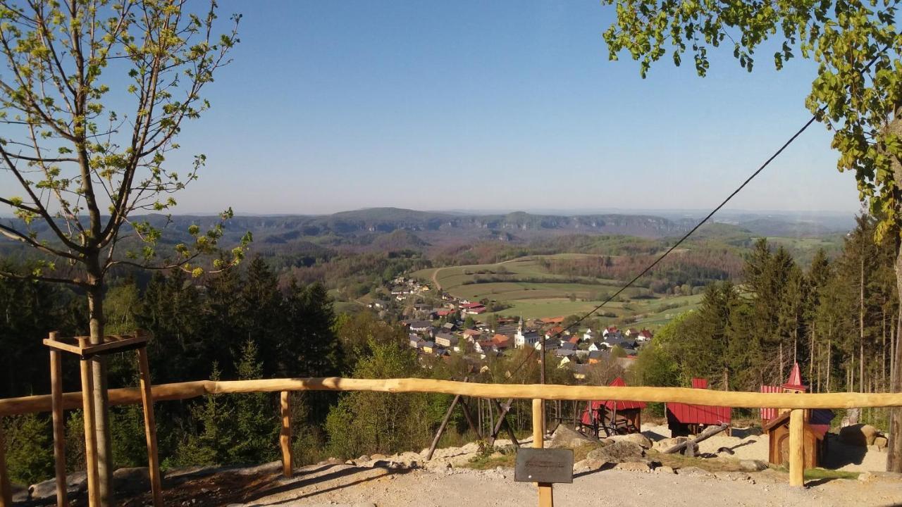 Wachbergbaude Hotel Saupsdorf Luaran gambar